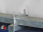 Cubierta entre contenedores 10x12, PVC 2300 IGNIFUGA Gris - Imagen 5